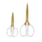 Farberware White Handle Shear Set with Gold Blades, 2ct.